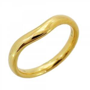Tiffany & Co. Curved Band Ring, 18K Yellow Gold, Size 12.5 (Men's/Women's)